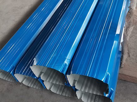 144*108mm彩鋼雨水管威海客戶二次訂購